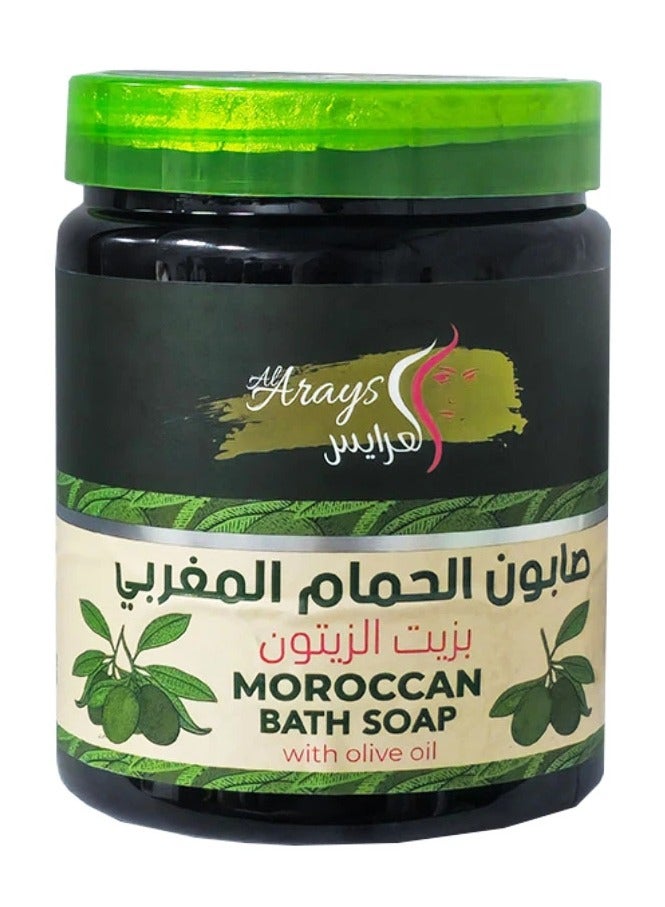 Alarays Moroccan bath soap with olive oil 1000 ml