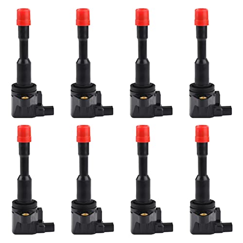 JDMON Ignition Coils Replacement for Honda Civic Hybrid 2003 2004 2005 2006 2007 2008 2009 2010 2011 1.3L Replace UF-374 C1408 30521REAZ01 Pack of 8 - Image 1