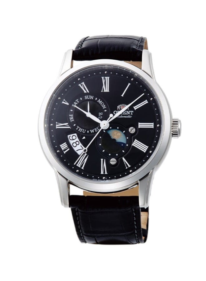 ORIENT Men Mechanical Classic Watch, Leather Strap - 42.5mm (RA-AK0010B) - Image 1