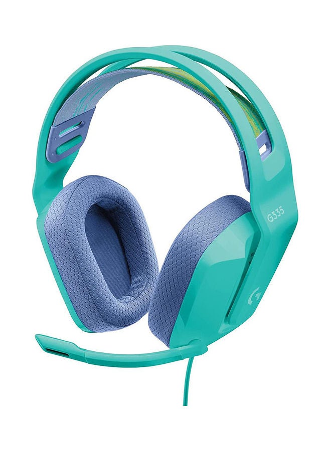 Logitech G335 Wired Gaming Headset - Mint - Image 1