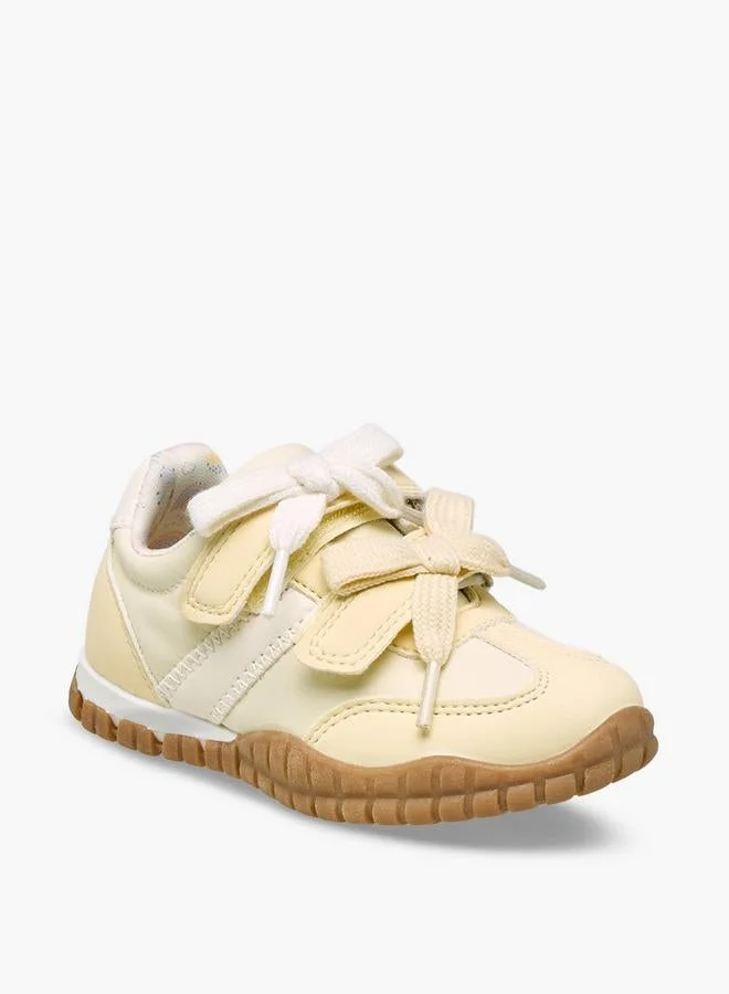 جونيورز Girls Hook & Loop Ankle Sneakers