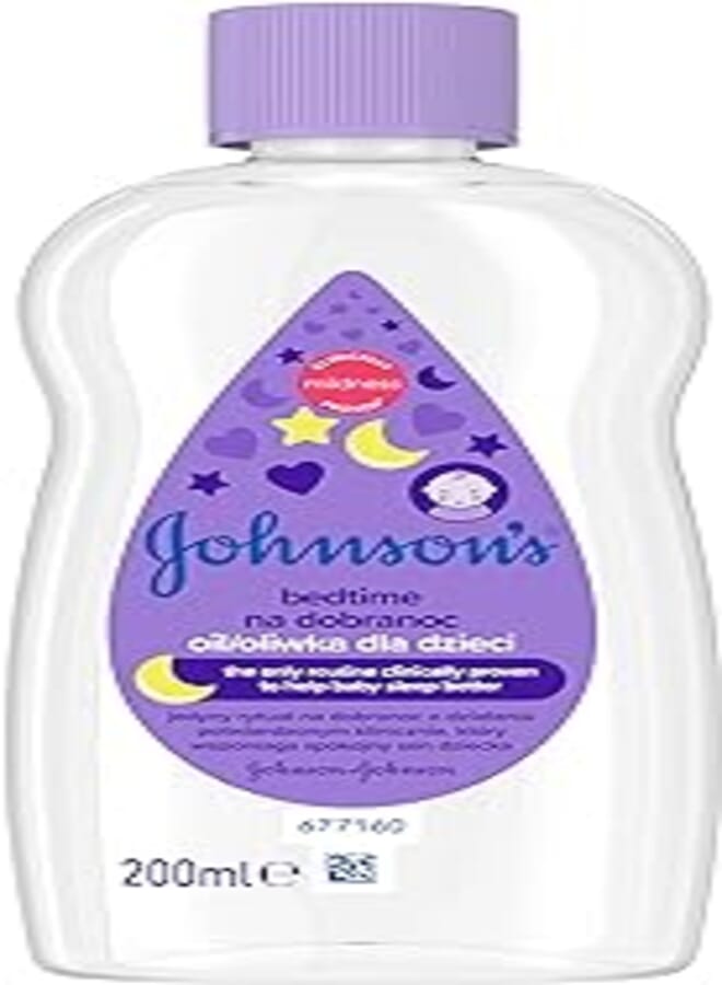 Johnson & Johnson s Baby Bedtime Oil - with 200 ml - Ideal Massage Oil