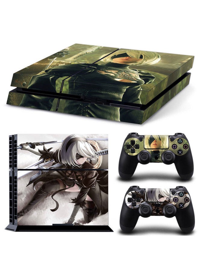 Ps4 Film Ps4 Old Model Type 10 11 Type 12 Sticker Ps4 Body Sticker Ps4 Pain Sticker Nier Mechanical Era-Color:TN-PS4-8558  - Image 4
