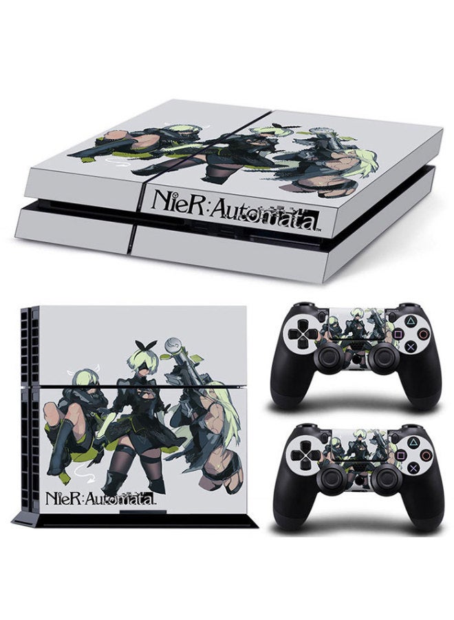 Ps4 Film Ps4 Old Model Type 10 11 Type 12 Sticker Ps4 Body Sticker Ps4 Pain Sticker Nier Mechanical Era-Color:TN-PS4-8558  - Image 5