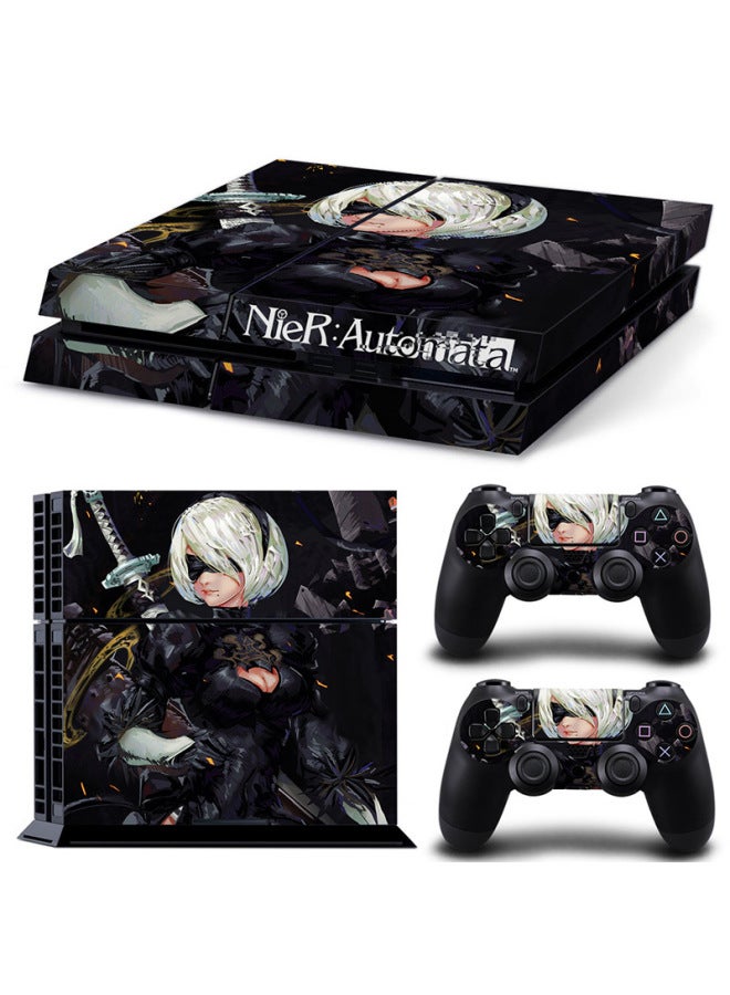 Ps4 Film Ps4 Old Model Type 10 11 Type 12 Sticker Ps4 Body Sticker Ps4 Pain Sticker Nier Mechanical Era-Color:TN-PS4-8558  - Image 3
