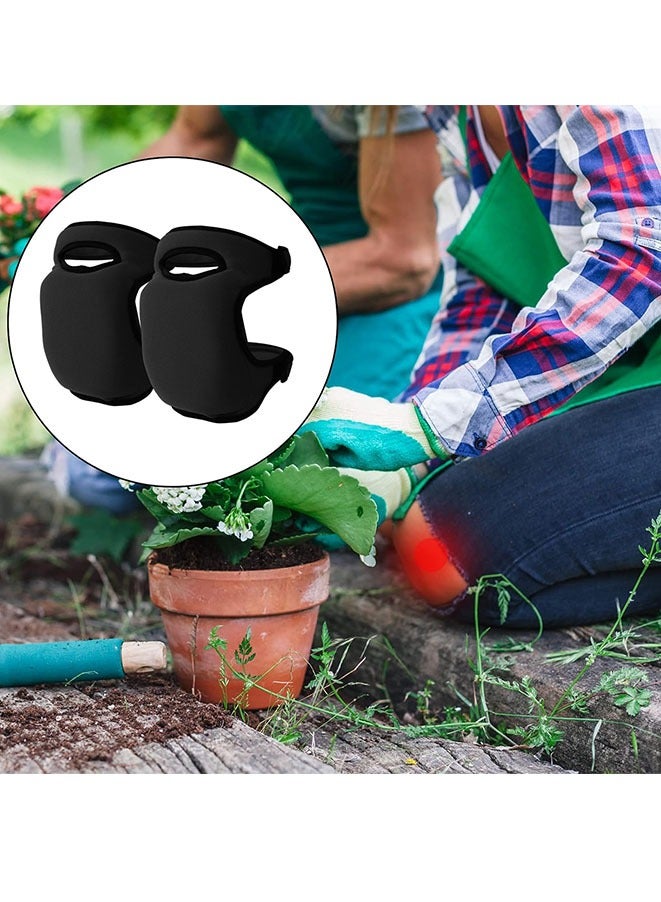 Muyixin وسادة ركبة للحدائق من رغوة الذاكرة الناعمة واقيات ركبة للحديقة وسادة واقية مع حزامين مزدوجين لتنظيف الحدائق وتنظيف الأرضيات - Image 4