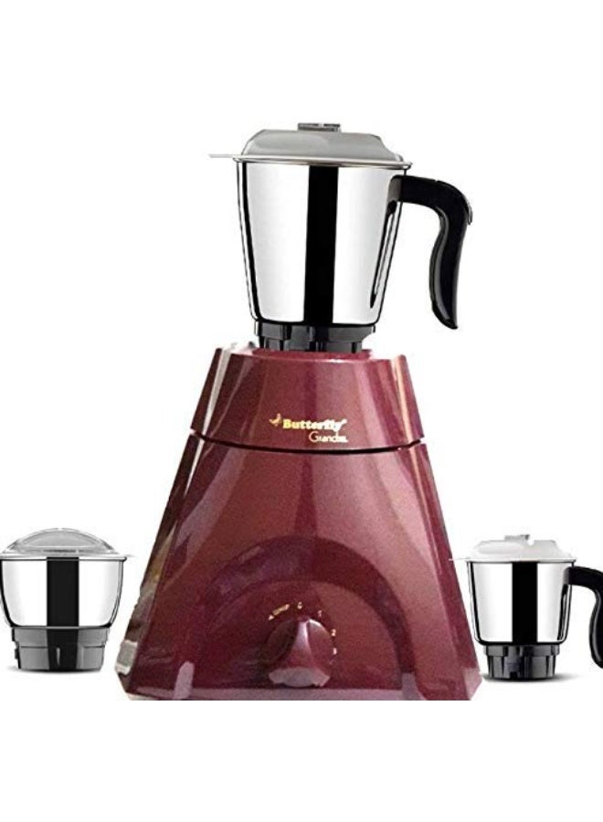Butterfly Grand XL 500-Watt Mixer Grinder with 3 Jars (Cherry Red) - Image 2
