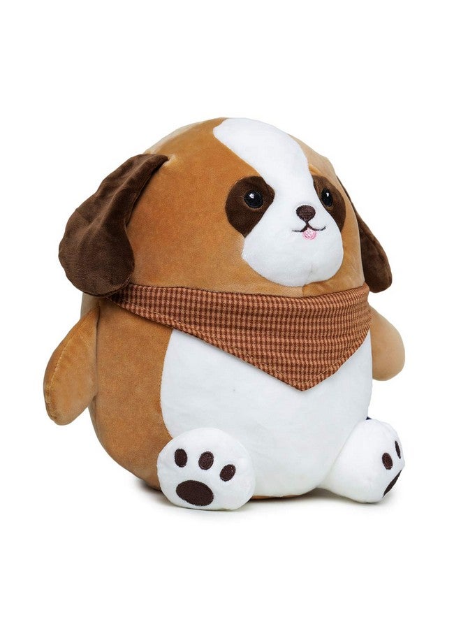 ويبي لعبة ويبي الناعمة المحشوة للكلاب، بني، 30 سم - Image 1