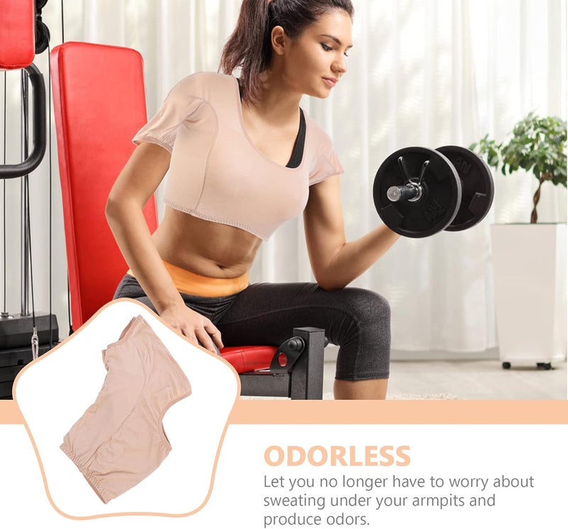 comfrt Sweat Guard Vest Breathable Underarm Sweat Vest Washable Sweat Shield Vest for Women Girls Ladies Sports Running Jogging, XL - Image 2