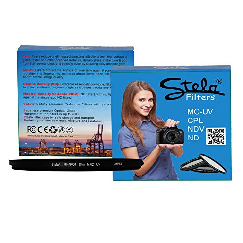 Stela Filter RI-PRO1 Slim MCR MC UV 52mm Waterproof 16 Layer Multicoated Ultra Violet Filter Compatible with Nikon AF-S DX NIKKOR 35MM F/1.8G - Image 1