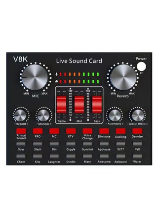V8K Sound Card Supports Gaming Recording Singing Voice Modulation and Noise Reduction - pzsku/Z304A642840DA60B9DAE4Z/45/_/1723884598/2dce45d5-f08c-472a-a0a6-24ad39d22cc9