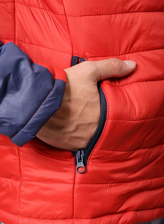 شركة المرآب الهندية Men Slim Fit Mix & Match Puffer Jackets