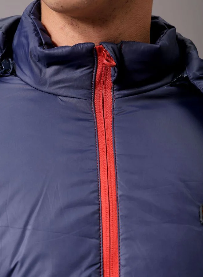 شركة المرآب الهندية Men Slim Fit Mix & Match Puffer Jackets