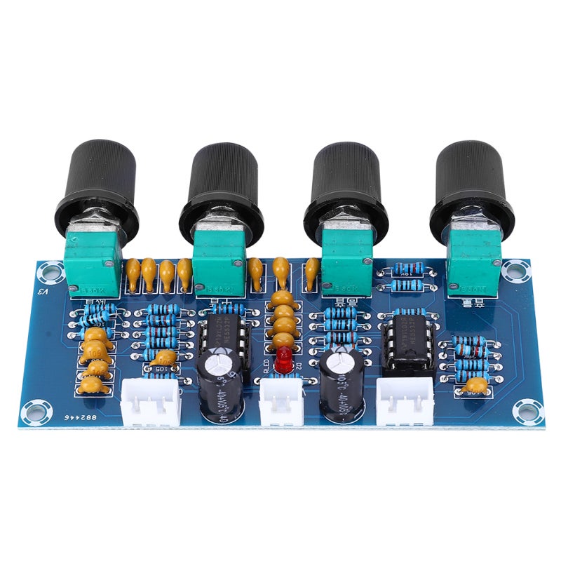 Digital Power Amplifier Board 2-Sound Channel Dual-Core NE5532 Chips - Lossless HD Sound Quality Preamplifier Module for Audio Amplification & DIY Electronic Projects - Image 4