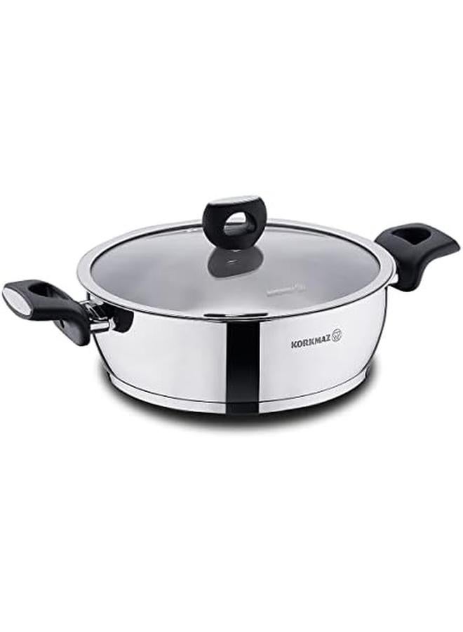 Korkmaz A2994 Nora Short Pot 24 x 8 cm Size  - Image 2