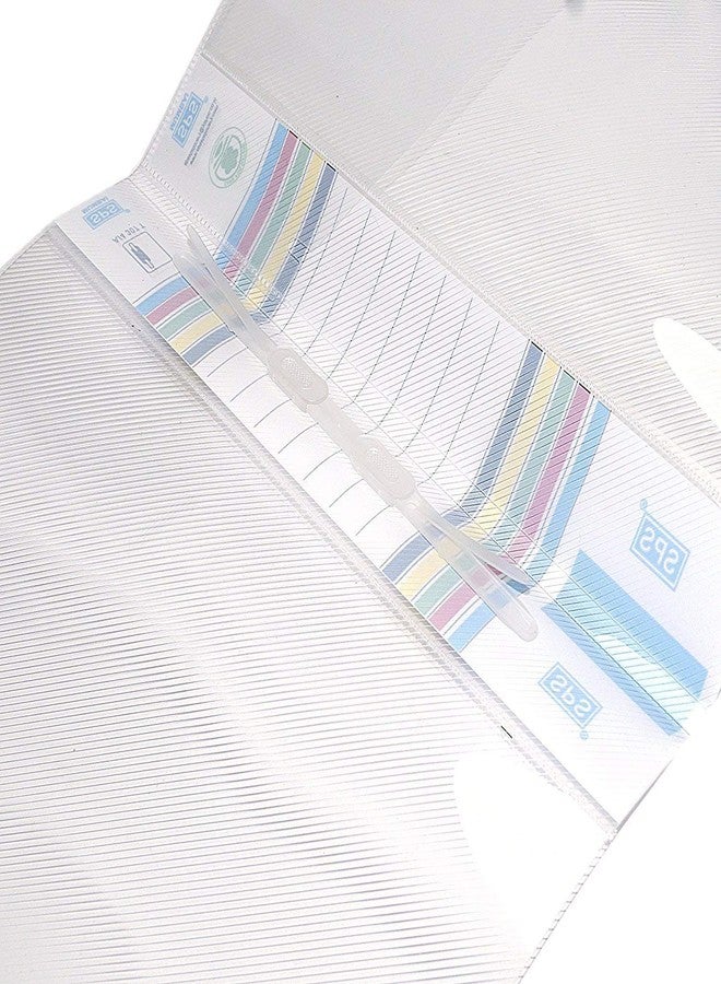 Shining Zon A4 Size Transparent Report File Folder with Plastic Clip for Certificates, Office Documents, Reports, Page Holder, Presentation Pack of 50 Pieces (Yellow Colour) - Image 4