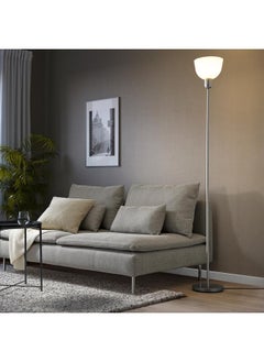 Zaboon Floor Uplighter, Silver-Colour/White  - Image 2