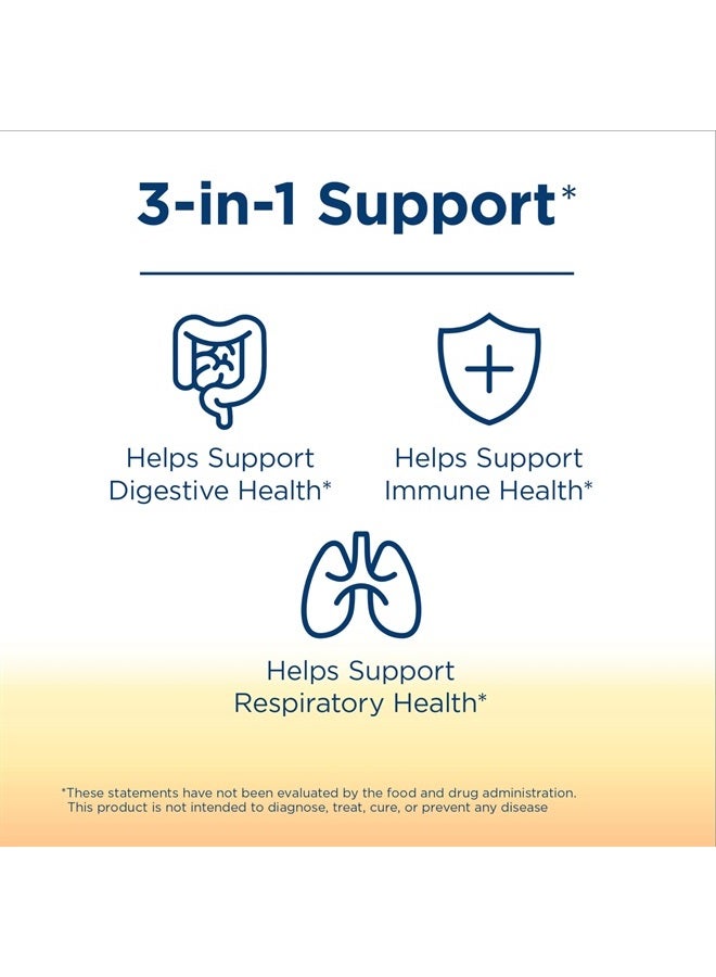 Renew Life كبسولات بروبيوتيك هضمية للعناية الإضافية، 50 مليار CFU مضمونة، مكمل يومي يدعم الصحة المناعية والهضمية والتنفسية (1)، L. Rhamnosus GG، خالي من الألبان وفول الصويا والغلوتين، 60 حبة - Image 2