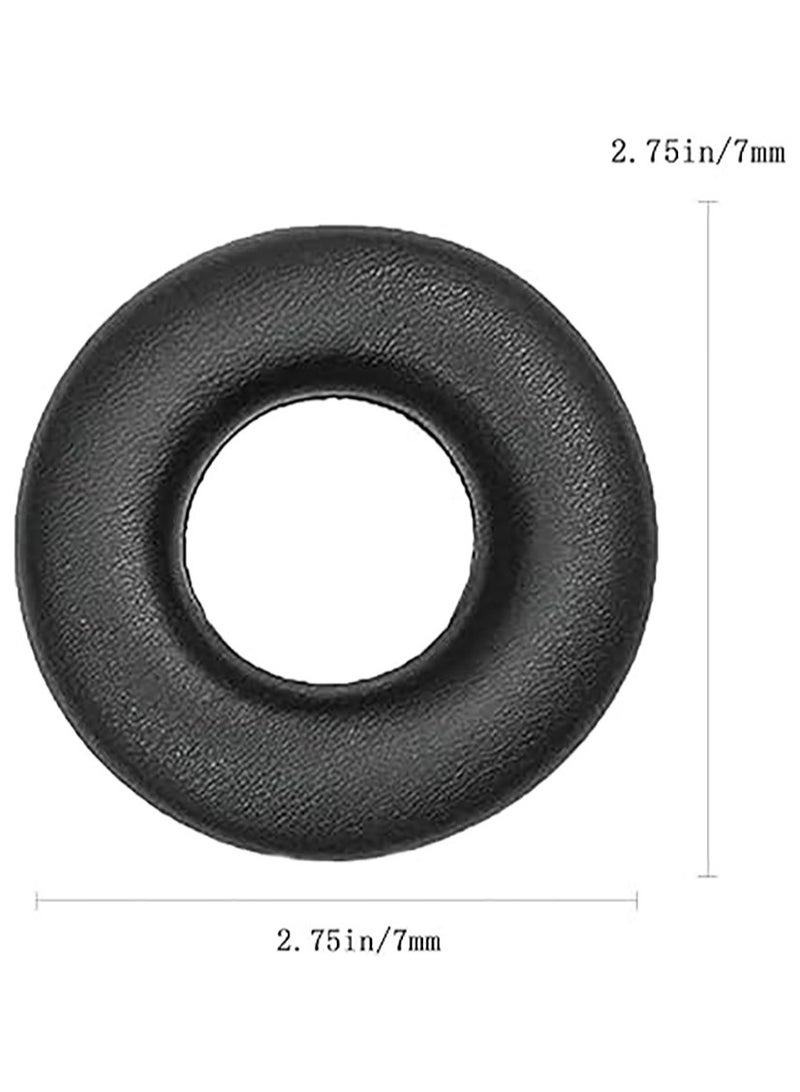 Replacement Earpads for Sony WH-CH520 Headphones,Compatibel WH-CH520, Replacement Ear Pads,Upgraded Ear Covers with Soft Protein Leather,Optimized Noise Isolation Memory Foam (Black) - Image 3
