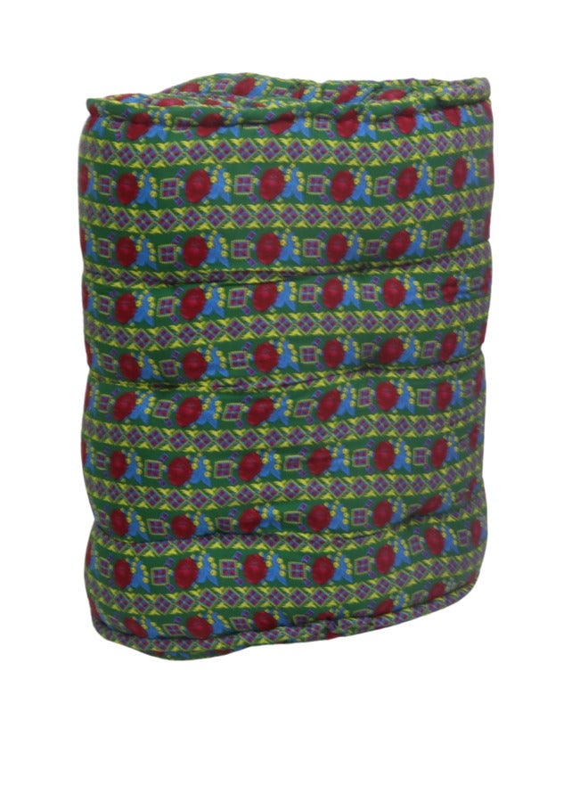 سمارت هوم مرتبة ومطرحة قطنية فاخرة بأبعاد مثالية (180 سم × 90 سم × 10 سم) للمنزل والمخيمات والإستراحات تتميز بالراحة التامة والدعامة المثالية لجعل كل لحظة من الراحة أكثر استرخاءً بفضل قماشها القطني الناعم وارتفاعها المثالي - Image 5