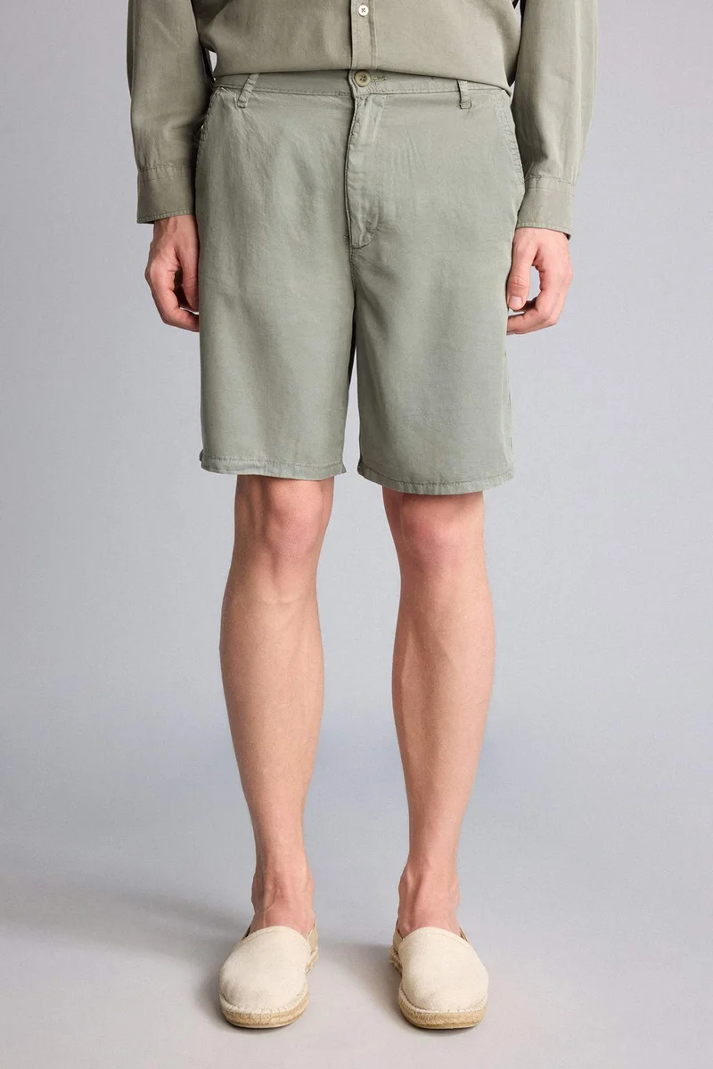 Defacto  Relax Fit Knee Length Bermuda Shorts for Men | Best Price UAE