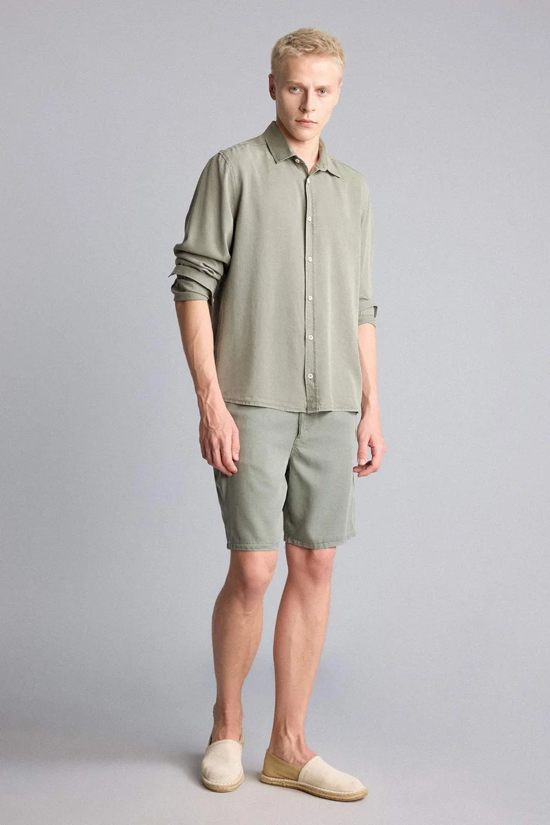 DeFacto Relax Fit Knee Length Bermuda Shorts
