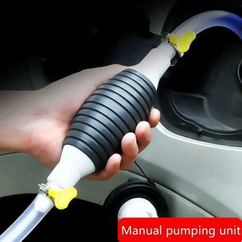 Hand Fuel Pump Car Fuel Tank Sucker Oil Transfer Car Fuel Pump Petrol Diesel Liquid Manual Pump Fuel Emergency Saver Gas Pump - Image 3