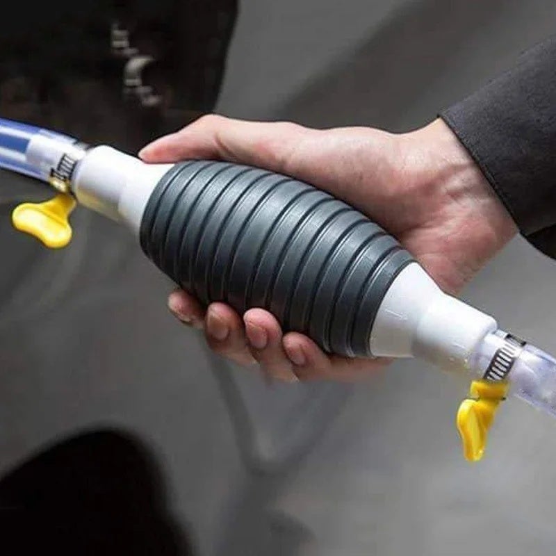 Hand Fuel Pump Car Fuel Tank Sucker Oil Transfer Car Fuel Pump Petrol Diesel Liquid Manual Pump Fuel Emergency Saver Gas Pump - Image 1