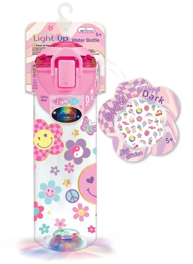 Hot Focus Light Up Water Bottle FL OZ/700ml - Image 1