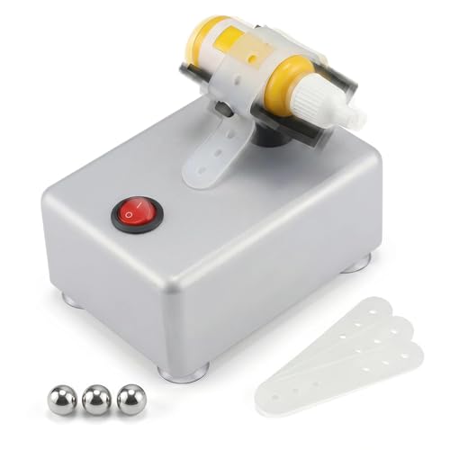 HUBEST Electric Paint Shaker for Model Hobby Kits & Miniatures - Professional Vortex Mixer for Dropper Bottles, Pots & Square Jars - Hands-Free Agitator for Airbrush Paints & Tattoo Inks (3200 RPM) - Image 1