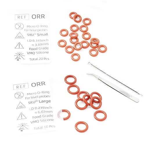 FUSHIPRO O-Ring Repair Kit for Breville Oracle Espresso Hose Connectors NTC Probes, to Solve Coffee Machine Thermal GFCI outlet leakage issues - Image 1