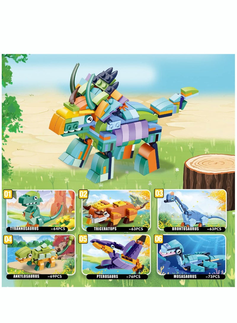 بايبي لعبة عيد الفصح البيض الجاهزة مع الديناصورات لبنات البناء للأطفال بيضة عيد الفصح سلال جديدة محشوة عيد الفصح الطرف الفتيان والفتيات المفضلة - Image 2