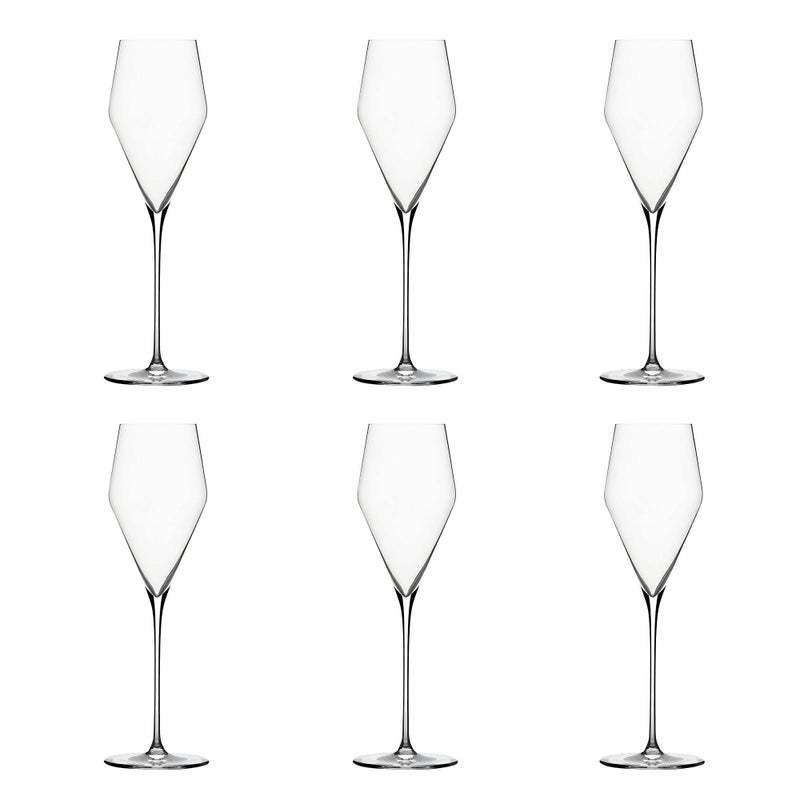 Zalto Zalto DenkArt Champagne Glass HandBlown Crystal  Boxed Set of 6 