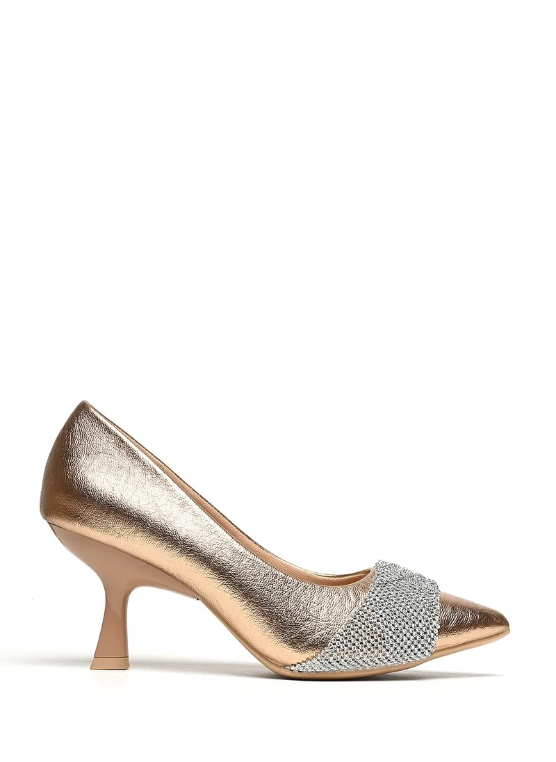 كابلي Womens Heeled Pumps Slip-ons