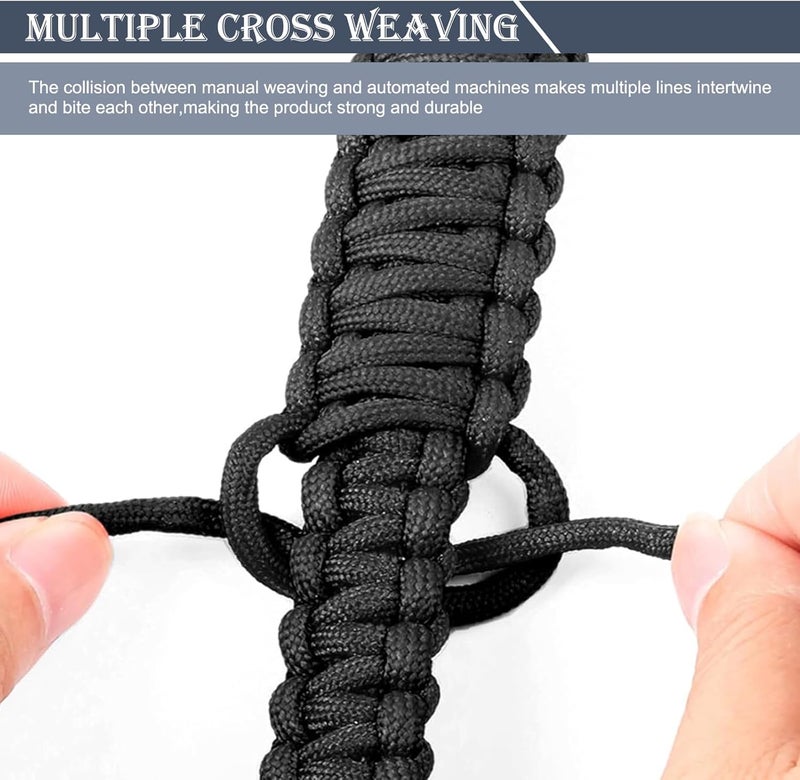 dawfall 2 PCS Car Door Limiting Straps - Black - Image 3