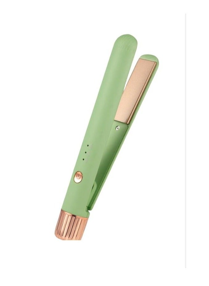 Professional Straighteners For Hair Salon Ceramic Tourmaline Vapor Steam Flat Curler 2 In 1 Straightening Curling,Reduce frizz, dryness and split ends - Image 1