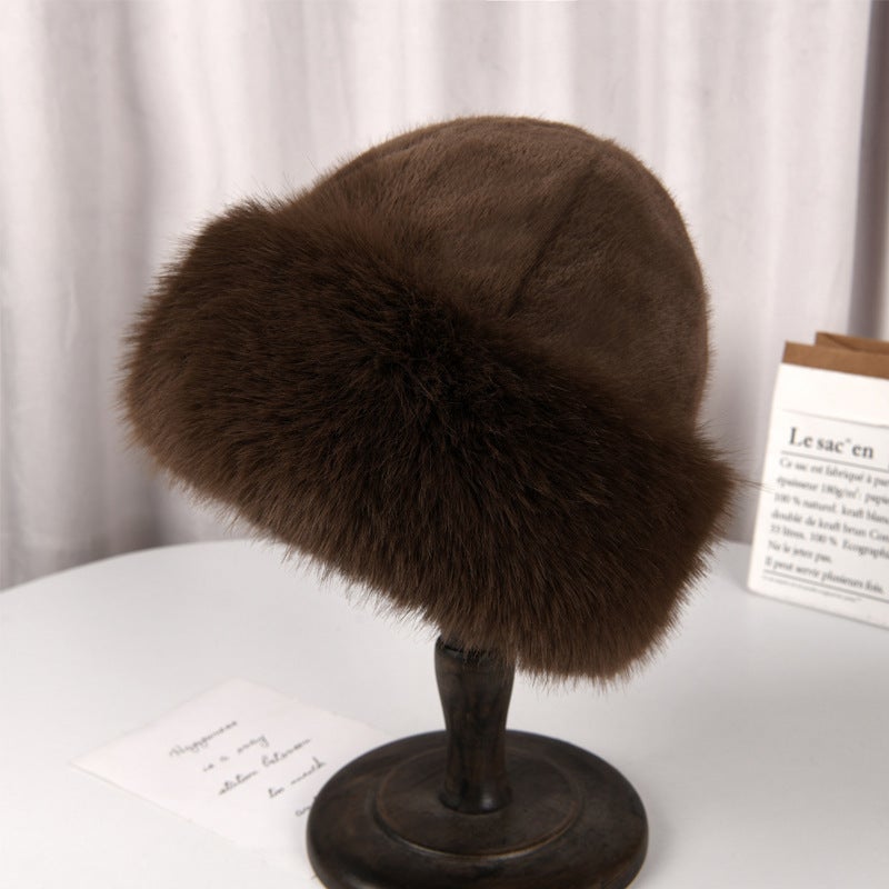 Mongolian Velvet Fisherman Hat – Warm Dome Design for Children - Image 5