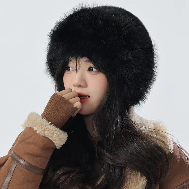 Mongolian Velvet Fisherman Hat – Warm Dome Design for Children - Image 4