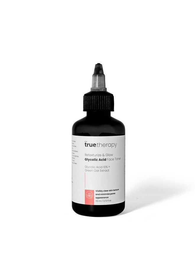 THE TRUE THERAPY Retexturize 10% Glycolic Acid Toner, Face Toner For Glowing Skin, Pore Tightening Toner For Men & Women, All Skin Types, Numbuzin Toner With Witch Hazel (110 Ml), Pack Of 1  - Image 3