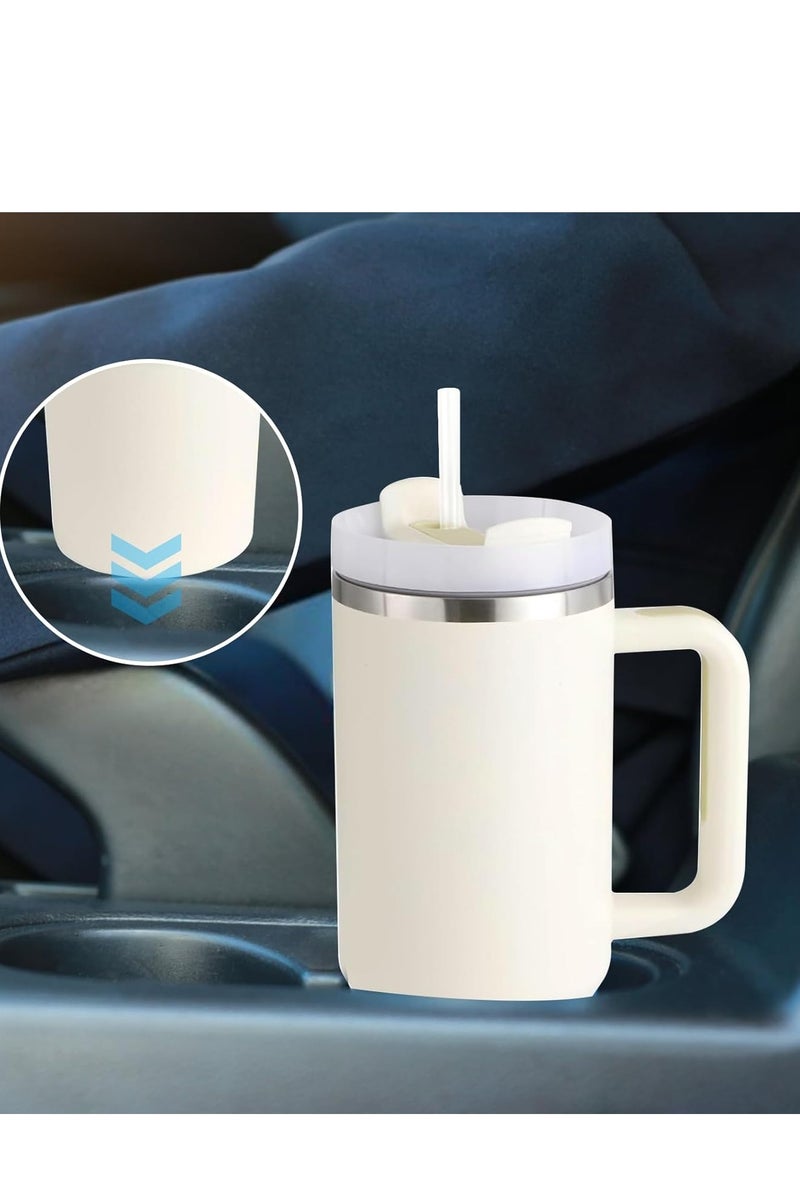 bullga Bullga Thermal Cup with Straw, 40 oz., Drinking Cup with Lid, Handle, and Straw for Hot and Cold Drinks, Portable Cup  - Image 5