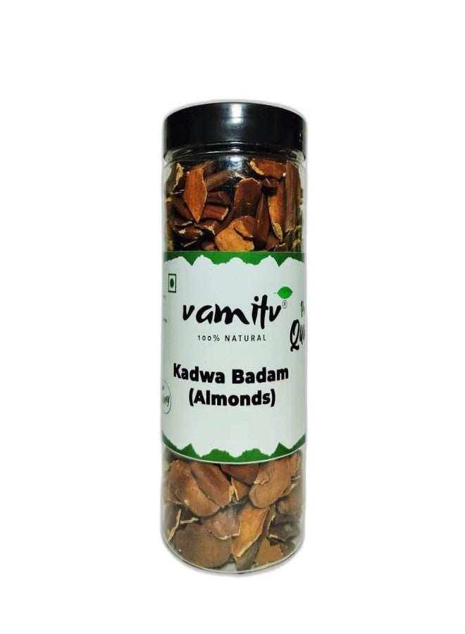 Vamitv Bitter Almonds | Kadwa Badam | Pure & Natural | Ideal for Health & Wellness | 150gm | Raw, Unprocessed & Nutrient-Rich - Image 1