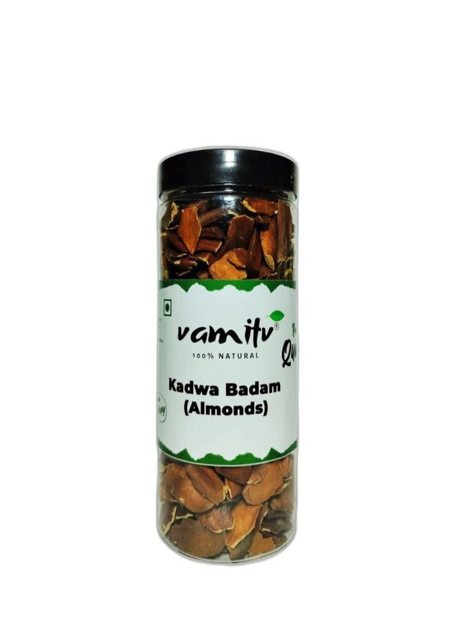 Vamitv Bitter Almonds | Kadwa Badam | Pure & Natural | Ideal for Health & Wellness | 150gm | Raw, Unprocessed & Nutrient-Rich - Image 2