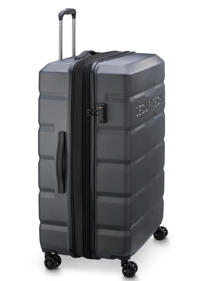 ديلسي _باريس Citadel 82Cm Expandable 4 Double Wheel Check-In Luggage Trolley Anthracite - Black