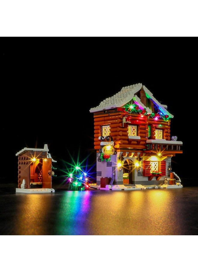 BRIKSMAX - BRIKSMAX Led Lighting Kit for LEGO-10325 Alpine Lodge - Compatible with Lego Icons Christmas Village Building Set- Not Include Lego Set - Image 1