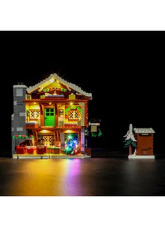 BRIKSMAX BRIKSMAX Led Lighting Kit for LEGO-10325 Alpine Lodge - Compatible with Lego Icons Christmas Village Building Set- Not Include Lego Set  - Image 3