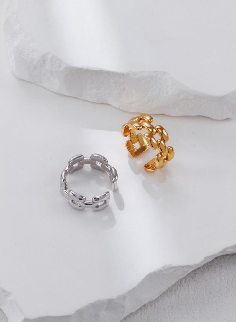 Saraia Simple and high-end design chain ring - Image 1