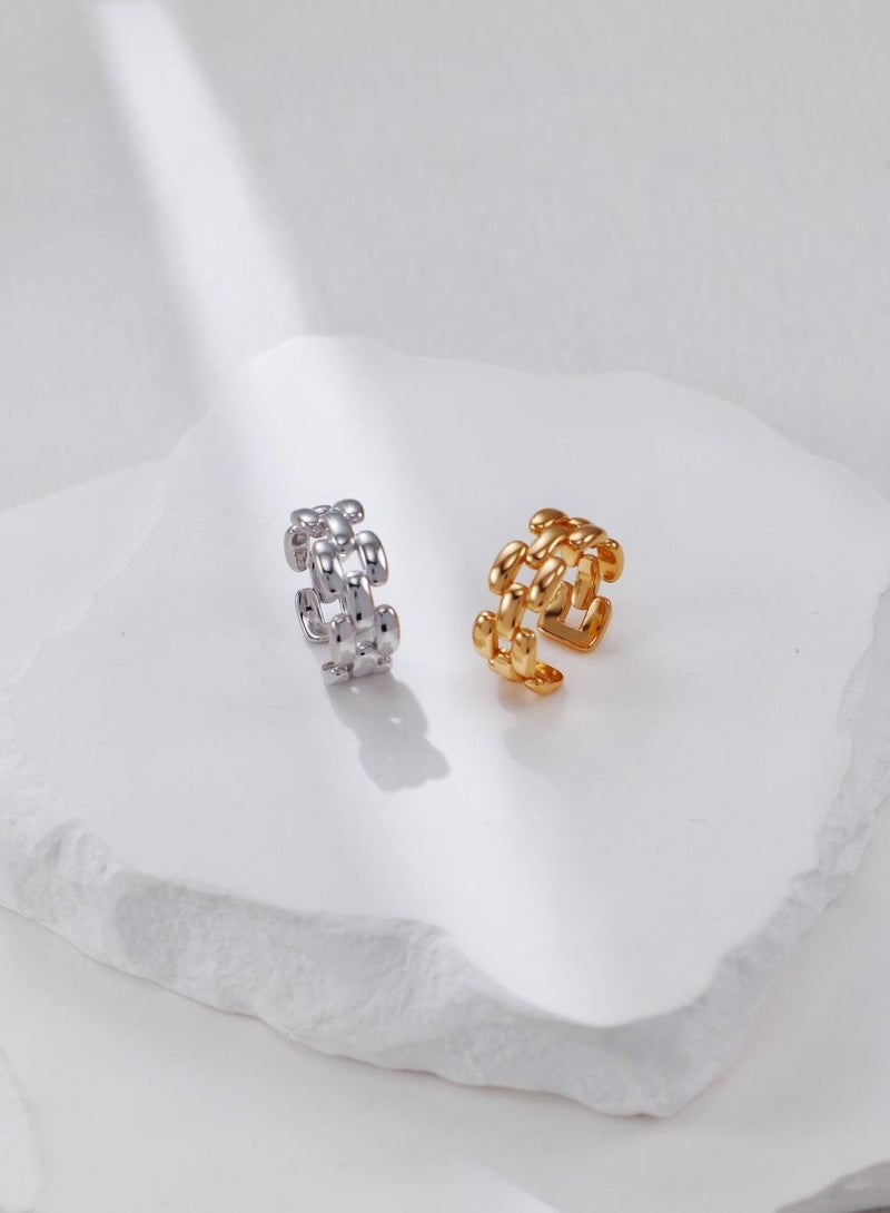Saraia Simple and high-end design chain ring - Image 3