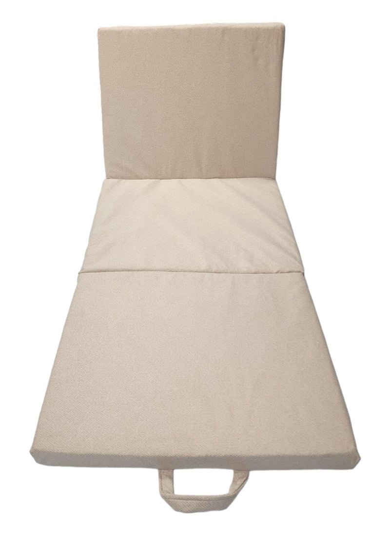 BABYCARA - Lightweight Foldable Mattress For Travel And Camping Cot 170x60CM - Image 1