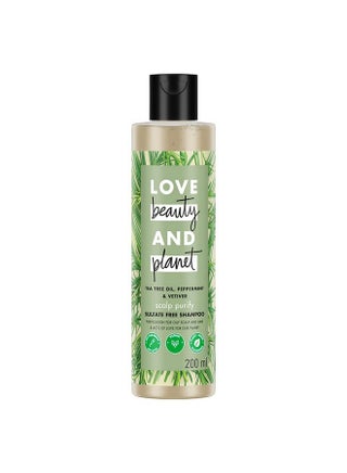 Tea Tree, Peppermint & Vetiver Natural Shampoo For Oily Scalp And Hair|No Sulfates,No Paraben|200Ml - pzsku/Z304C460AA6C8A4E99C97Z/45/_/1721557846/3322cffe-2423-40f7-952d-f7c4cbce1d75