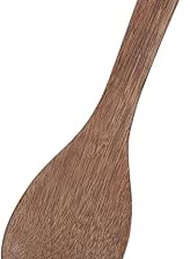Wooden Spatula for Cooking Food Grade Kitchen Tool Semicircle Shape Professional Use - Image 1